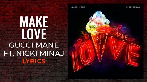 i m a nicki im a gucci|make love lyrics Gucci.